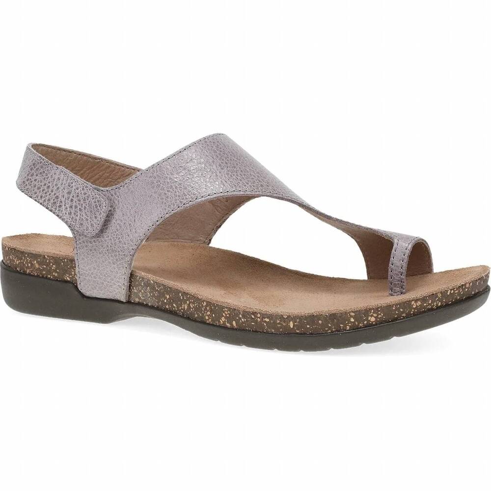 NEW DANSKO women's reece casual leather sandal in dusty lilac